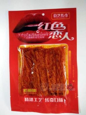 食艺传奇 素板筋 65克面筋 辣条 湖南麻辣食品
