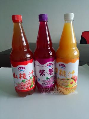 山楂汁  紫薯汁 黄桃汁  健康饮品