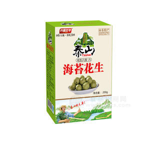 齐鲁荟萃 海苔花生200g