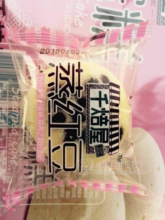 千焙屋蒸蛋糕红豆味