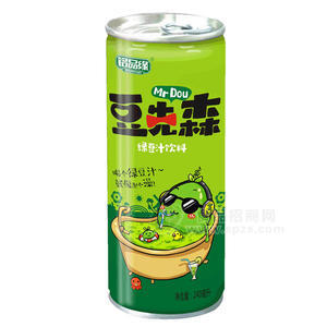 銘品緣 豆先森綠豆汁飲料 240ml