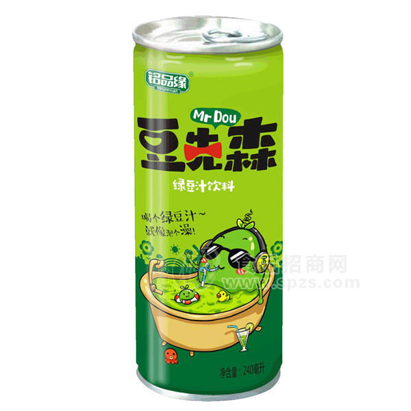 銘品緣 豆先森綠豆汁飲料 240ml