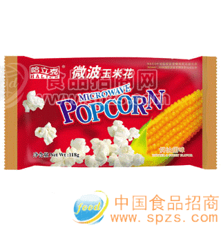 哈立克®微波玉米花（奶油甜味）