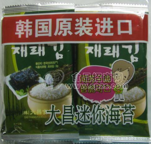 大昌迷你海苔（韓國原裝進口，口感香脆的休閑美食）