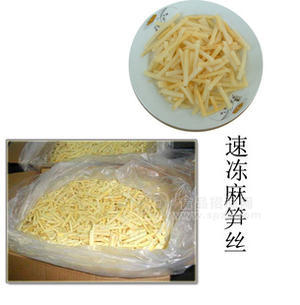 速冻蔬菜，速冻麻笋丝