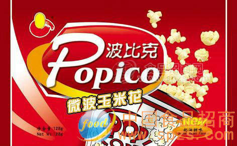 微波玉米花系列休闲食品