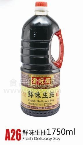 供應天津市鮮味生抽1750ml