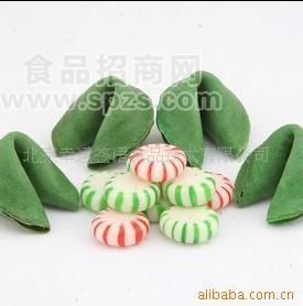 彩色签语饼干糕点 青苹果味 礼品