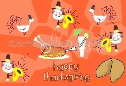 饼干糕点 乳制品茶节日礼品礼盒 感恩节签语饼