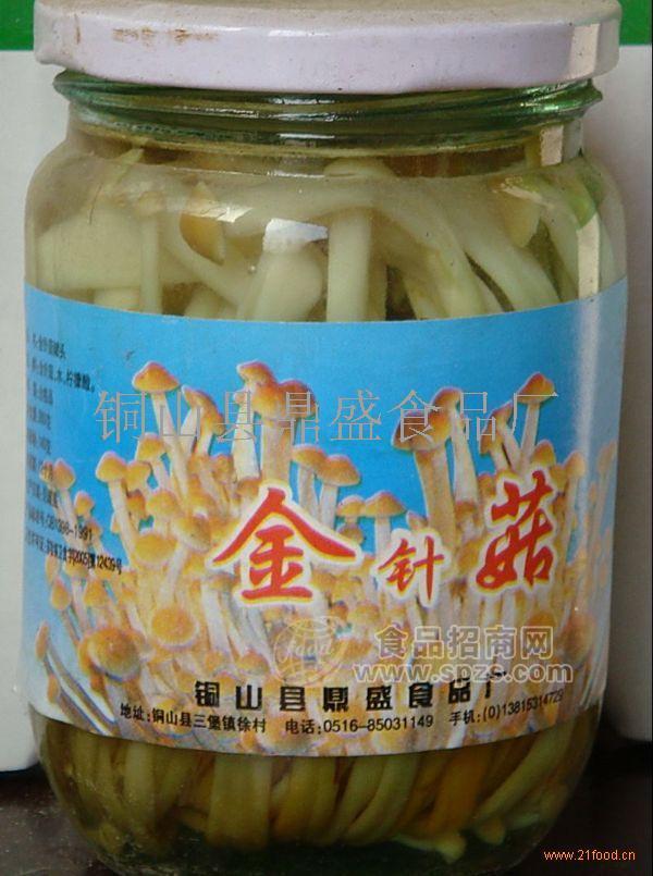 供应鼎盛金针菇罐头