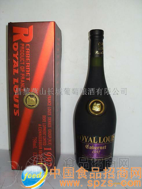 1992皇家路易干红葡萄酒(Royal Louis)
