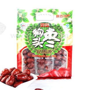忆思源正宗原味狗头枣/陕北大红枣/延安狗头枣 特级