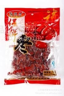特价批发山东特产大红枣鲜枣福润康500克特级保鲜枣！
