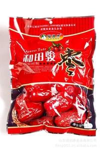 2011新貨新棗特價批發(fā)新疆特產(chǎn)福潤康（500克）五星特級和田駿棗