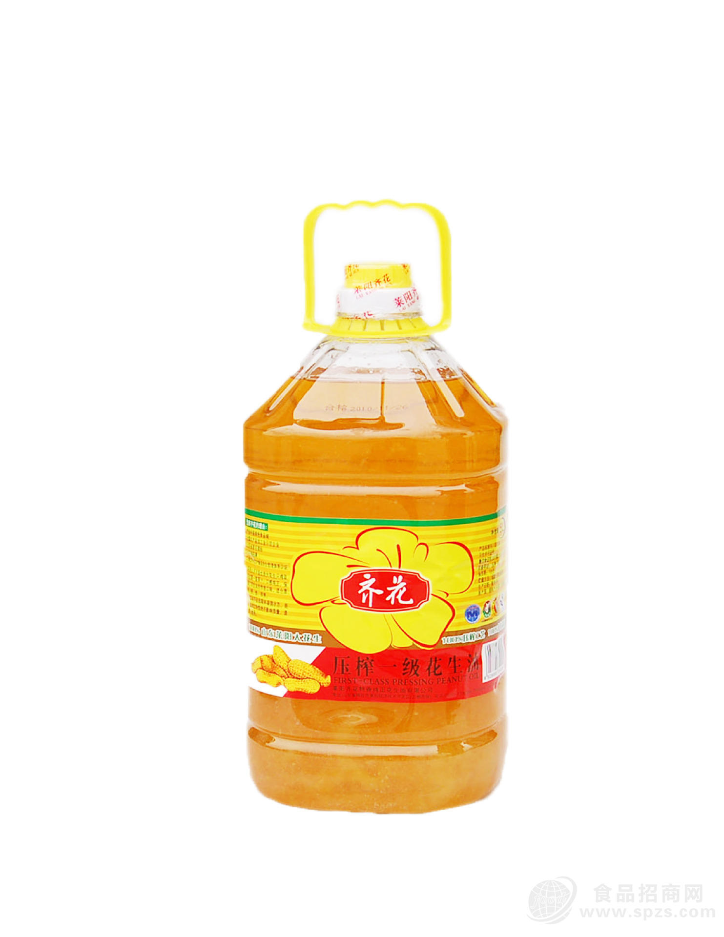 齐花压榨一级花生油4L及多种规格