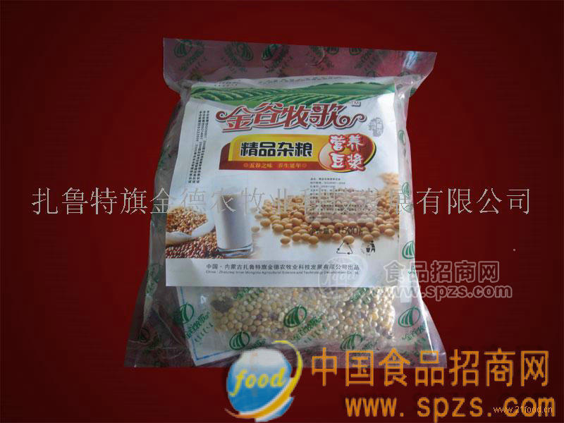 袋装精品杂粮营养豆浆