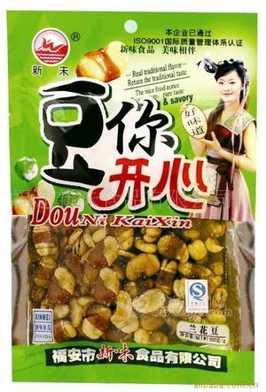 休闲食品兰花豆—炒货（逗你开心系列）