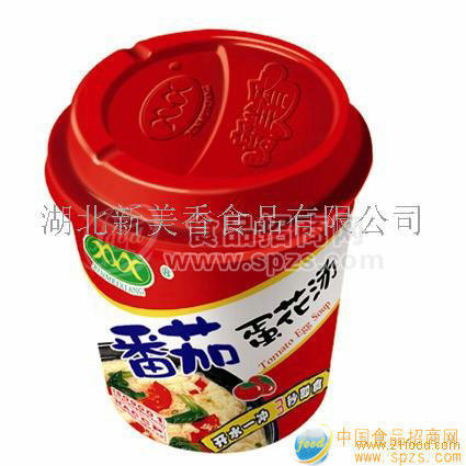供应杯装番茄蛋花汤