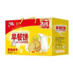 青援  原味早餐饼干800g