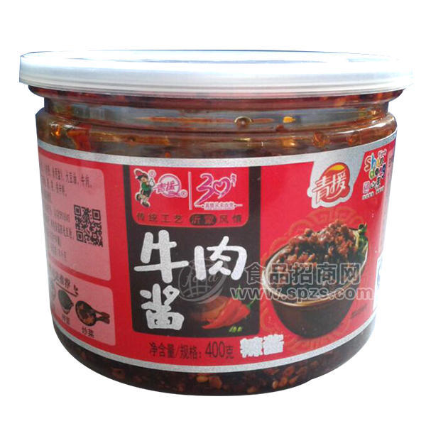 青援 辣醬 牛肉醬400g