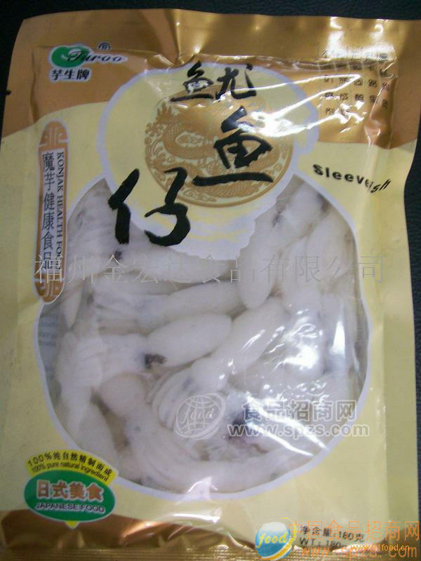 供應(yīng)魷魚(yú)仔（白色）180g