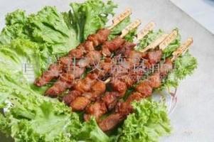 骨肉相連雞串(圖)