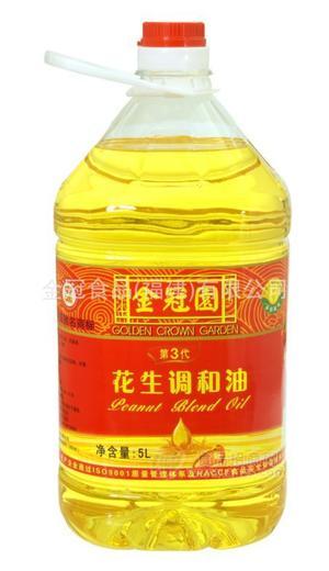 調味品金冠園花生調和油5L