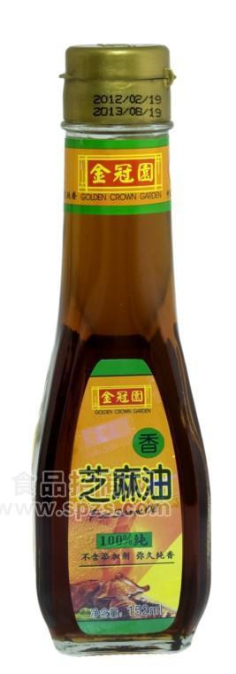 泉州石獅市金冠園芝麻油410ml