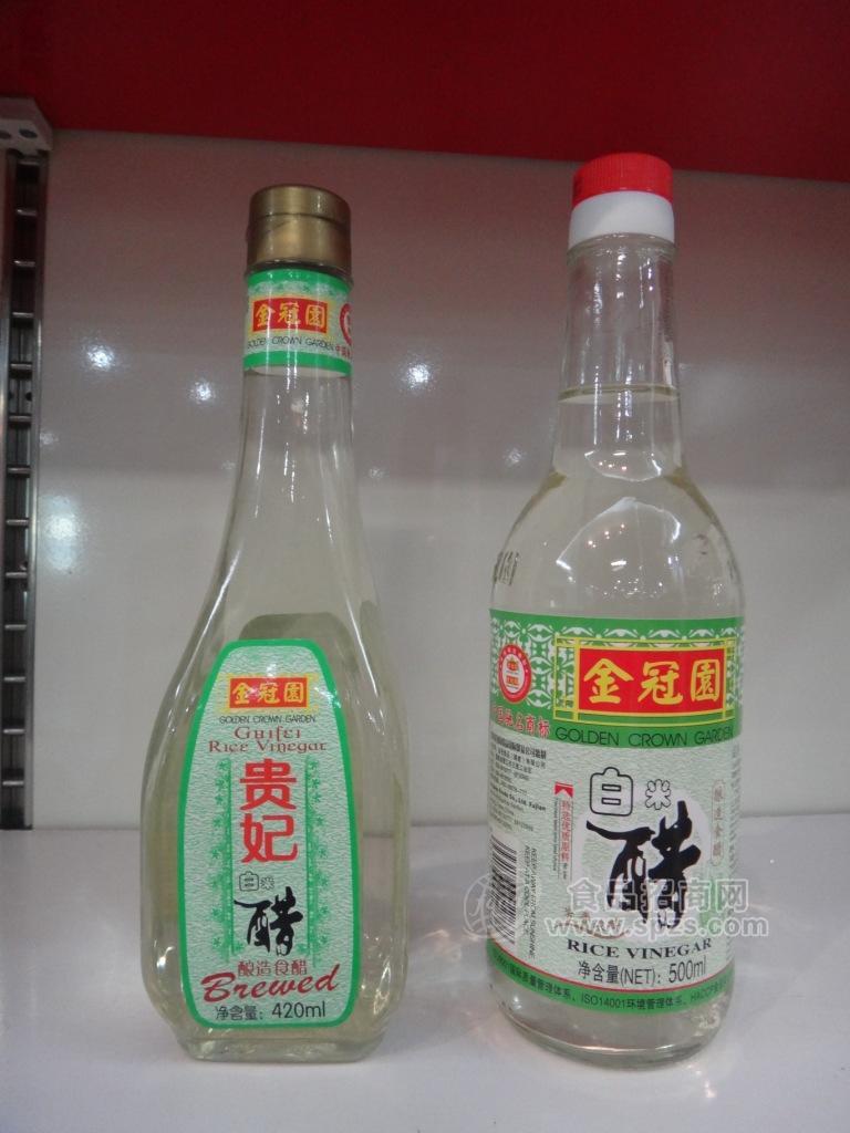 供應(yīng)湖南步步高金冠園白米醋500ml