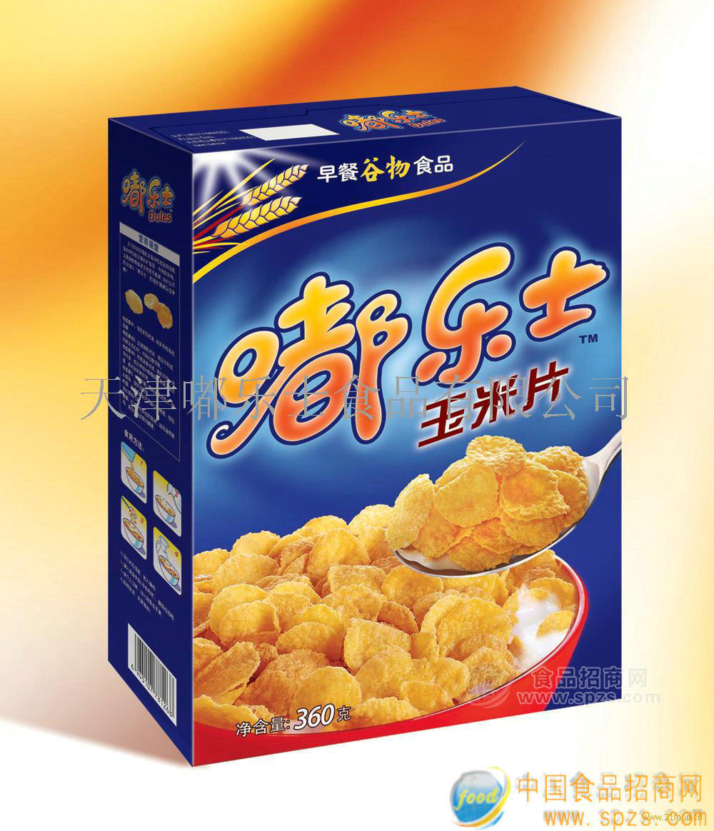 供應(yīng)嘟樂(lè)士早餐谷物--360g玉米片