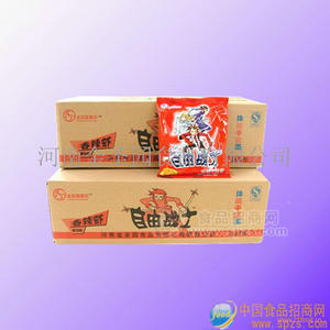 自由战士香辣虾方便面全国招商