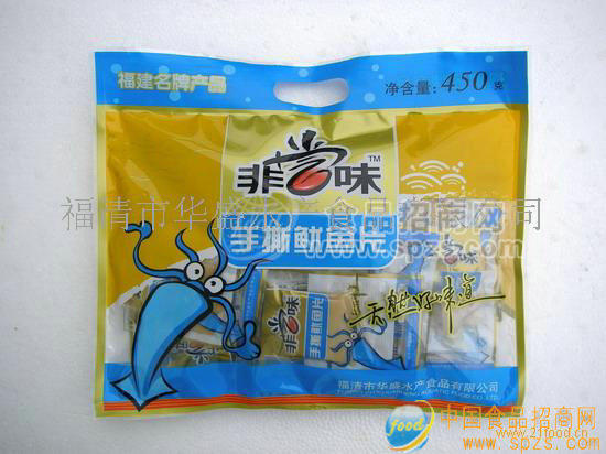 450克包裝 手撕魷魚片（原味）