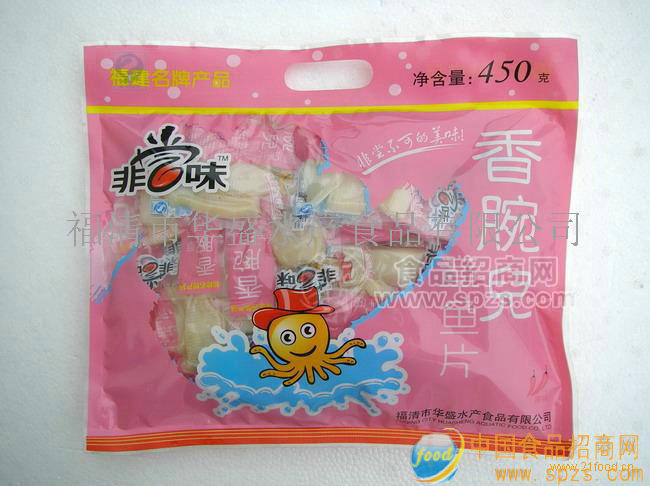 450克包裝 香婉兒章魚片（辣味）