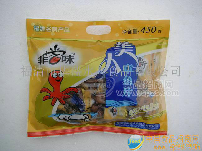 450克包裝 美人章魚片（原味）