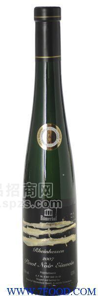 德國羅曼黑皮諾2007冰酒