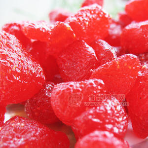 华盛食品 出口级源和天然草莓脯