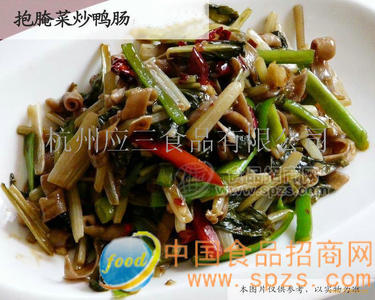 抱腌菜抄雞腸
