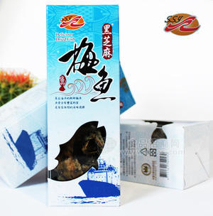 SSY食品 正品臺灣進口 SSY黑芝麻梅魚 特產(chǎn) 魚零食