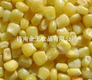 速凍甜玉米粒 金王食品 綠色