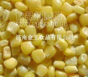 速冻甜玉米粒 金王食品 绿色