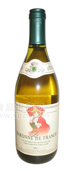 法国男爵夫人半干白葡萄酒