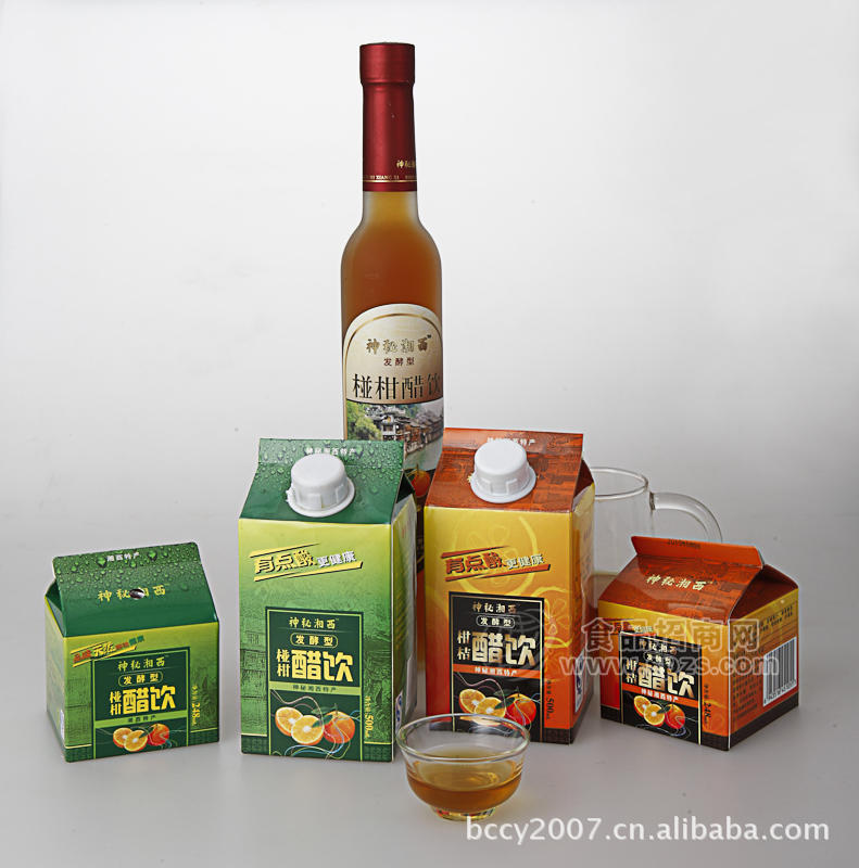 供应神秘湘西椪柑醋饮248ml 原生态健康饮品