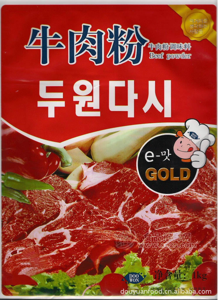 供應(yīng)韓國(guó)斗源牛肉粉（1KG）