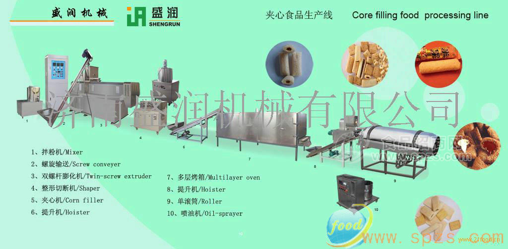 供應夾心米果加工設備