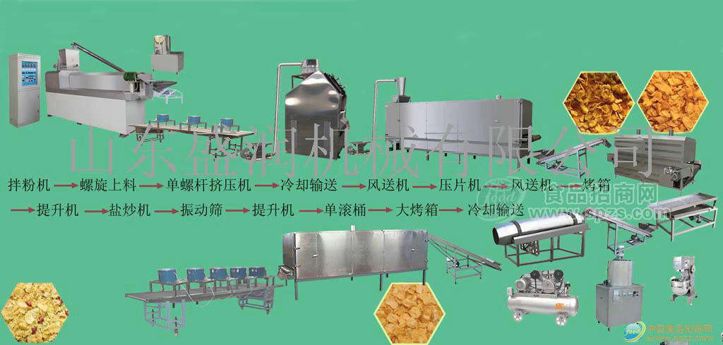 供應玉米脆膨化食品機械