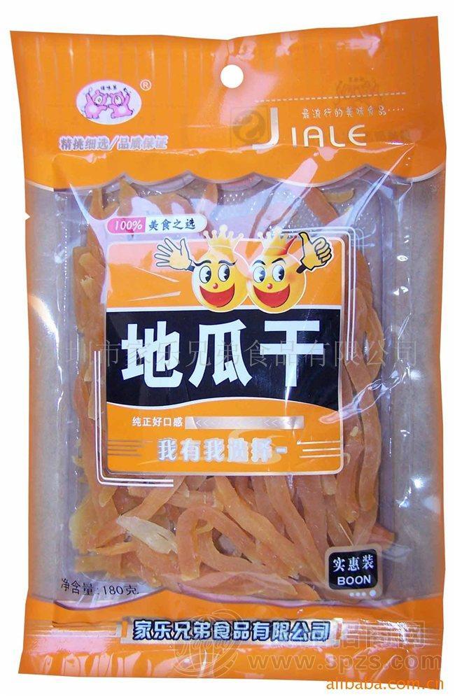 休闲食品凉果“地瓜干”或代理