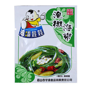 油嘴娃娃 泡椒海带 深加工海产品 休闲食品