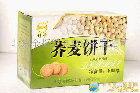 舒卡1000g荞麦饼干