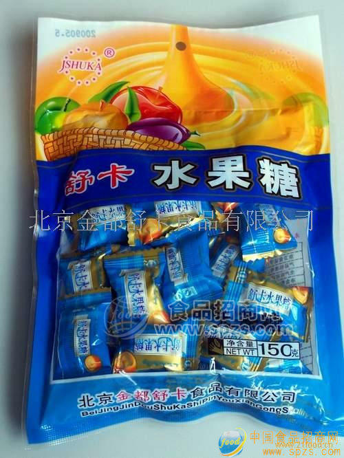 舒卡150g薄荷水果糖