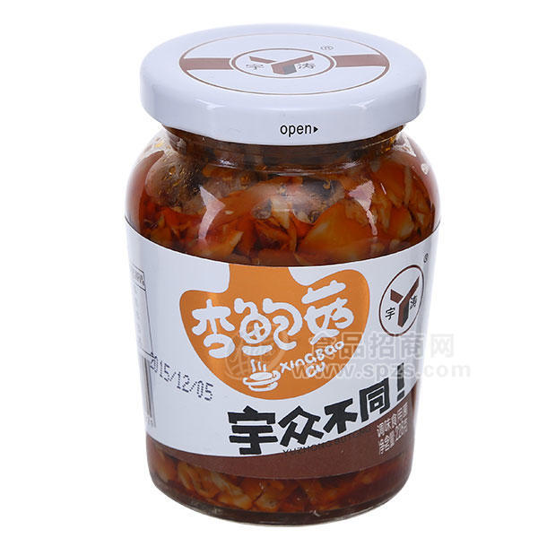 ·宇涛 杏鲍菇 调味食用菌 酱腌菜 228g 